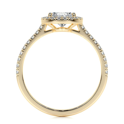 1.50 CT Pear Halo CVD F/VS2 Diamond Engagement Ring