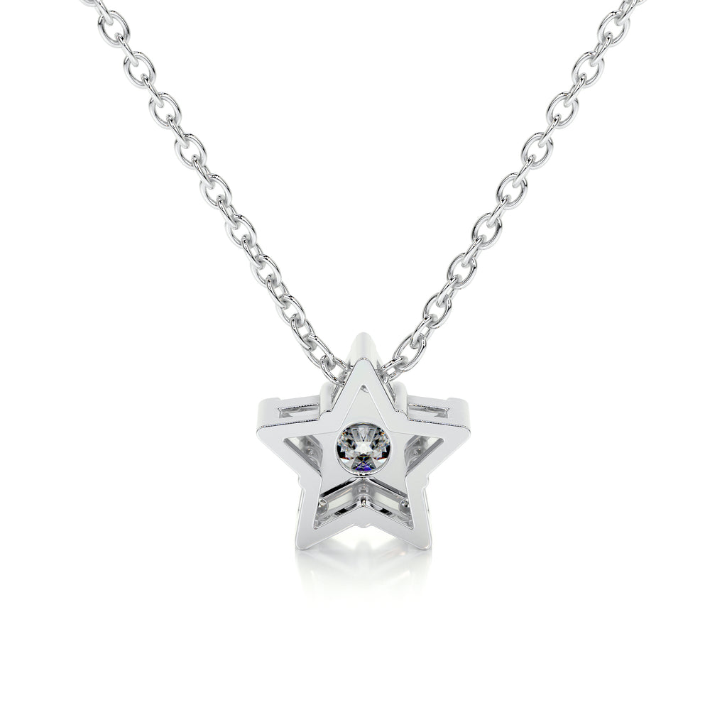 0.25 CT Round CVD F/VS Diamond Necklace