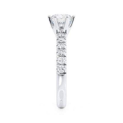 1.90 CT Round Solitaire CVD E/VS2 Diamond Engagement Ring