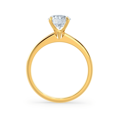 1.20 CT Round Solitaire CVD F/VVS1 Diamond Engagement Ring
