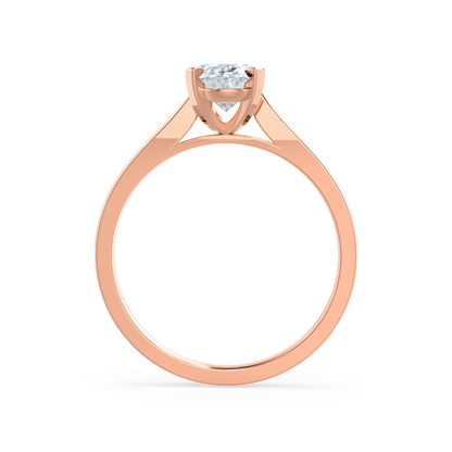 1.50 CT Oval Solitaire CVD E/VS2 Diamond Engagement Ring