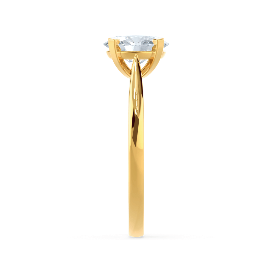 1.50 CT Oval Solitaire CVD F/VVS1 Diamond Engagement Ring
