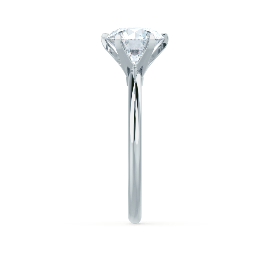 2.50 CT Round Solitaire CVD E/VVS2 Diamond Engagement Ring
