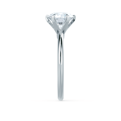 2.50 CT Round Solitaire CVD E/VVS2 Diamond Engagement Ring