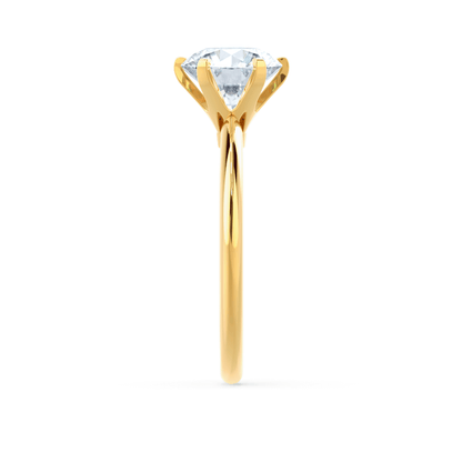 2.50 CT Round Solitaire CVD G/VS1 Diamond Engagement Ring