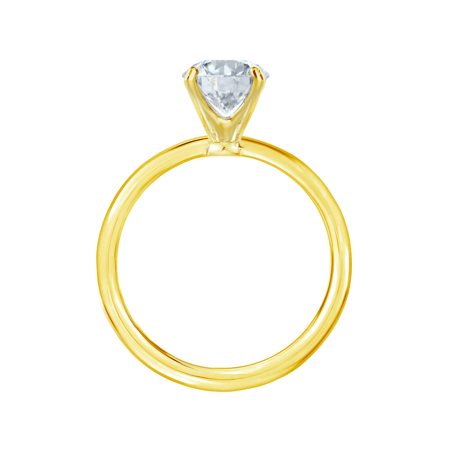 1.20 CT Round Solitaire CVD E/VS1 Diamond Engagement Ring
