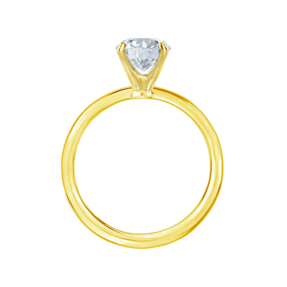 1.20 CT Round Solitaire CVD E/VS1 Diamond Engagement Ring