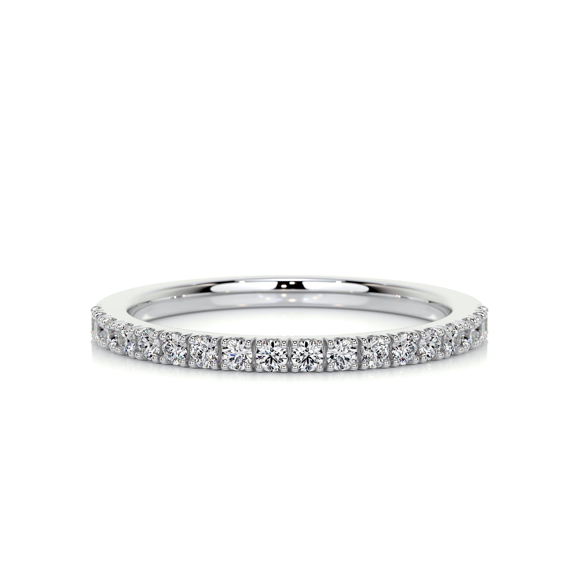 0.3ct Round EF- VVS Diamond Half Eternity Wedding Band